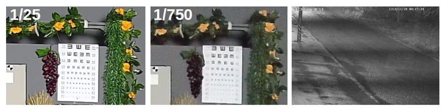 Nastavení obrazu IP kamer s rozpoznáním registrační značky - uzávěrka | ELNIKA plus, s.r.o. základní nastavení obrazu - uzávěrka