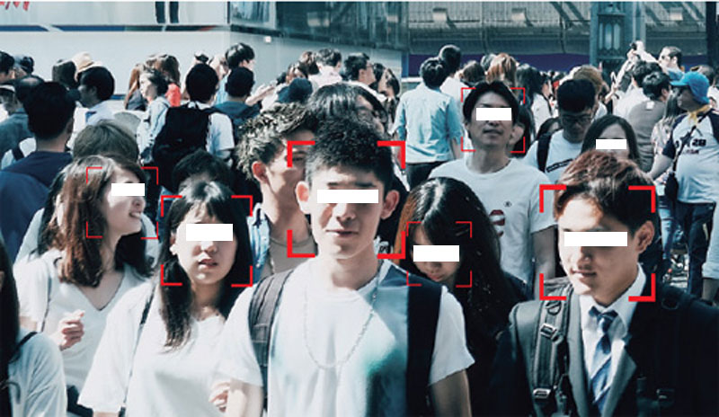 Funkce detekce lidské tváře - inteligentní analýza obrazu IP kamer