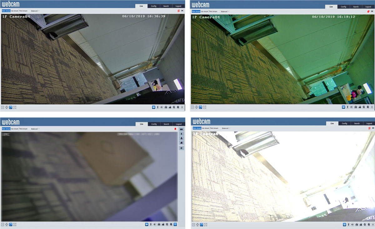Funkce detekce narušení obrazu - inteligentní analýza obrazu IP kamer
