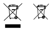 Informační značka označující zařízení, které nesmí být likvidováno v komunálním odpadu