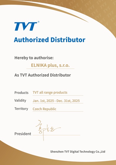 Oficiální distributor TVT pro ČR | Elnika s.r.o.