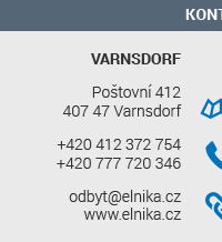 Kontakt - Varnsdorf