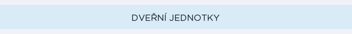 Dveøní jednotky