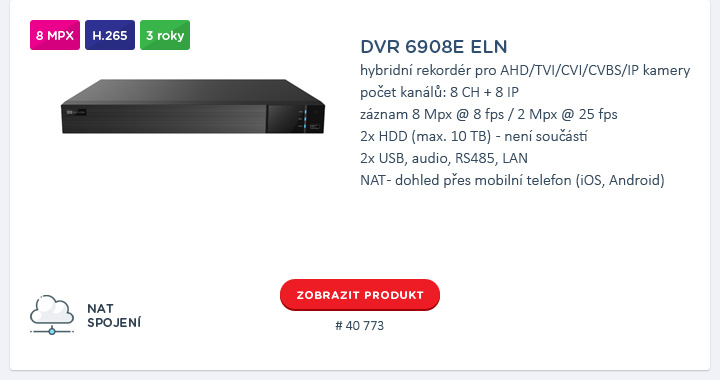 DVR 6908E ELN