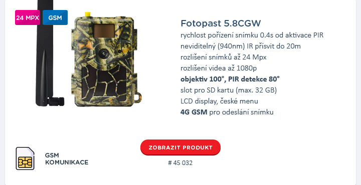 Fotopast 5.8CGW - 4G GSM