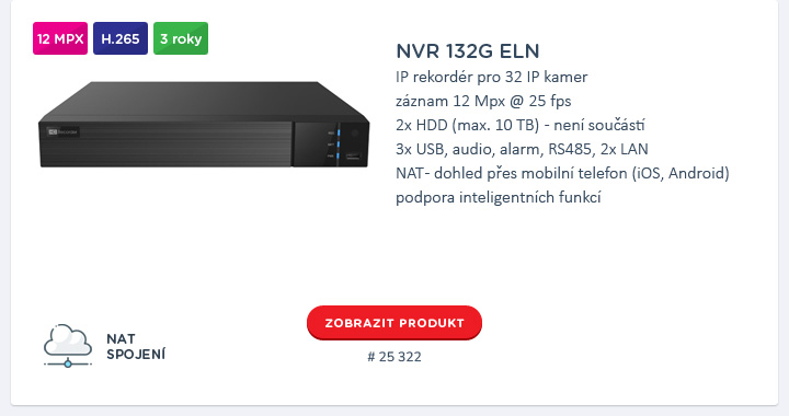 NVR 132G ELN