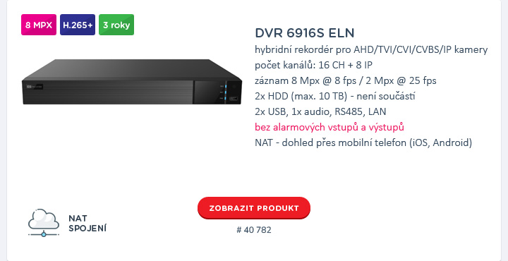 DVR 6916S ELN