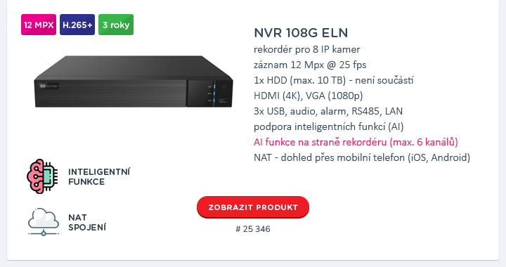 NVR 108G ELN