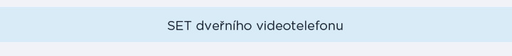 SET dveřního videotelefonu