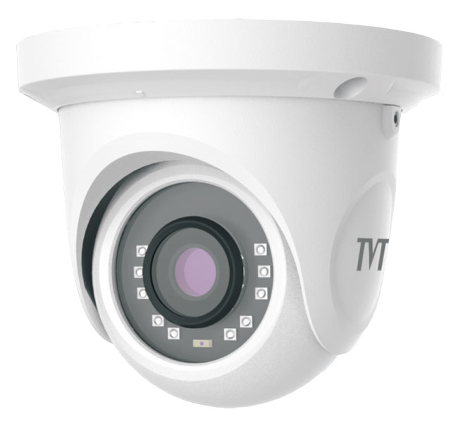 Bezpečnostní kamera s vysokým rozlišením pro detailní sledování prodejny v DOME provedení